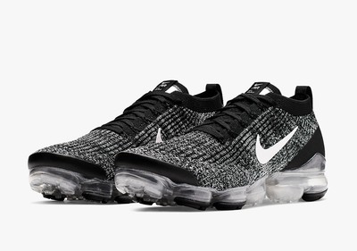 Mens NIKE AIR VAPORMAX FLYKNIT 3 Black Trainers eBay